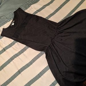 French Atmosphere Black Dress